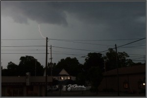 Lightning in Byron Center