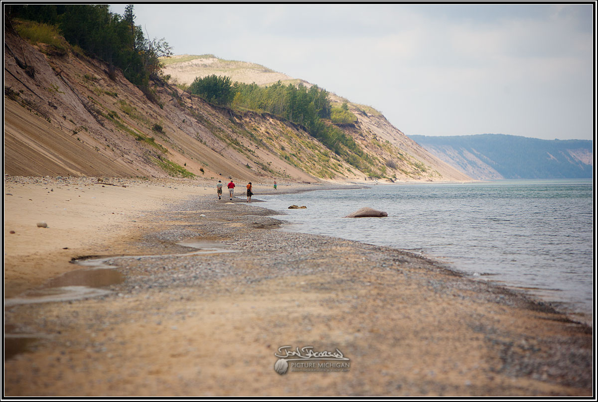 Pictured Rocks Lake Superior Beach at Sable Dunes